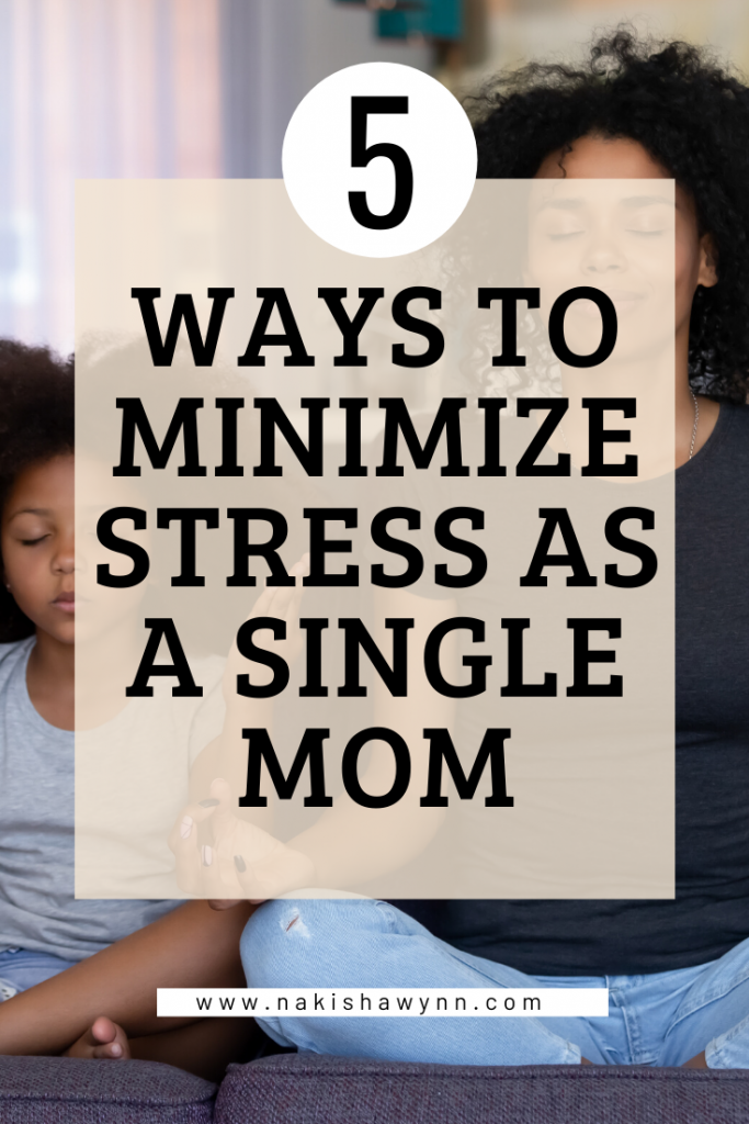 stressed single mom