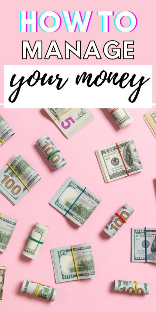 how to manage your money