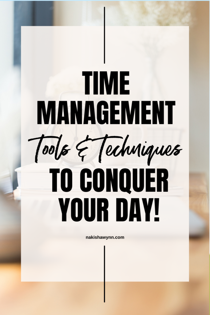 time management techniques

