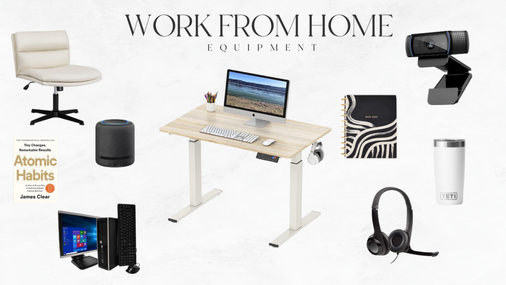 work from home jobs equipment